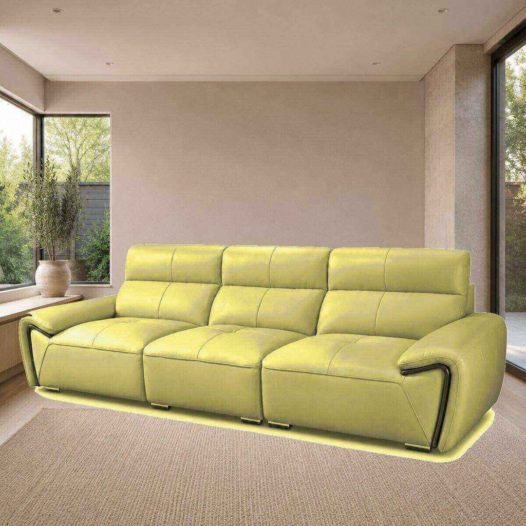 George Sculpted-Arm Sofa