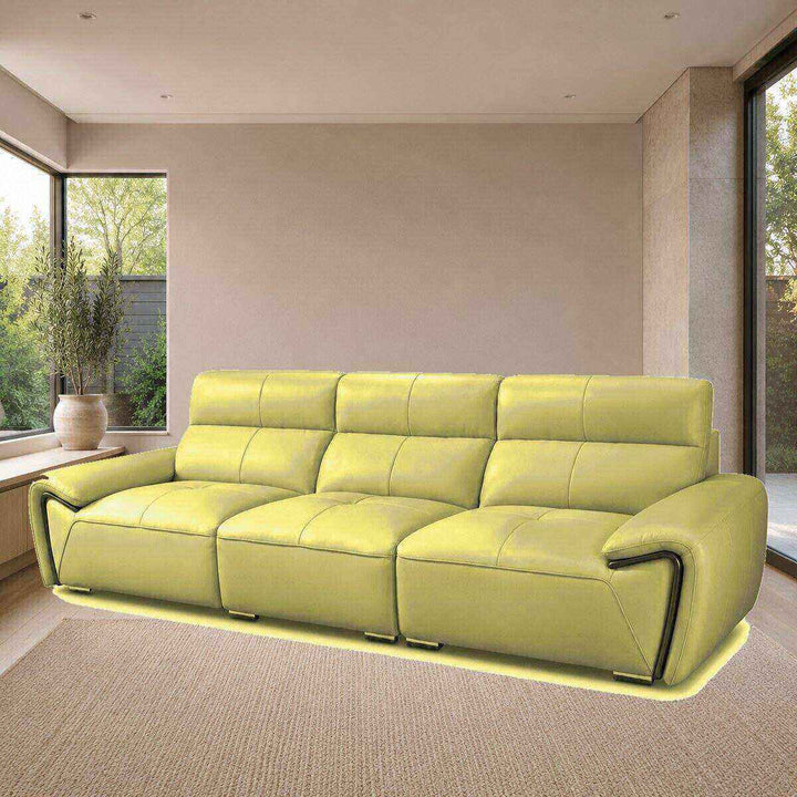 George Sculpted-Arm Sofa