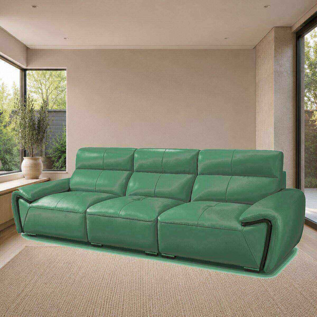George Sculpted-Arm Sofa