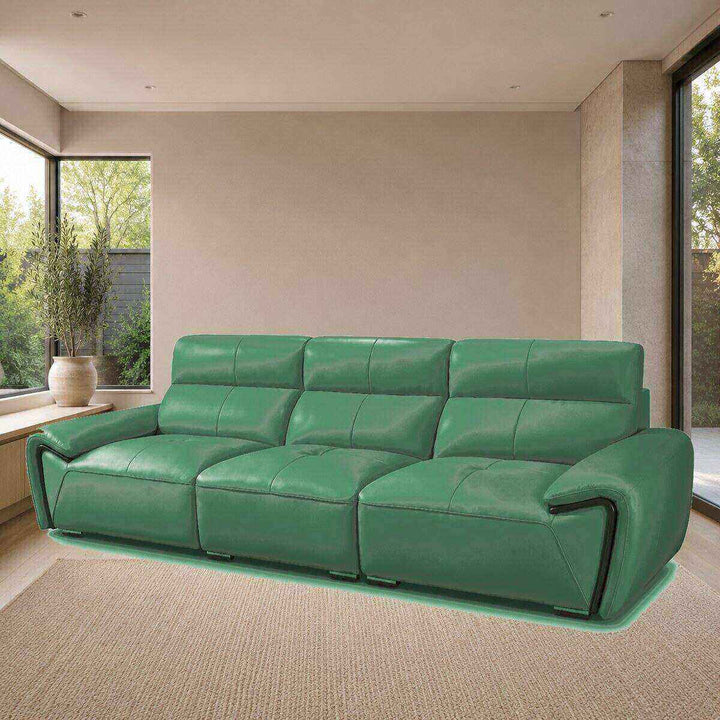 George Sculpted-Arm Sofa