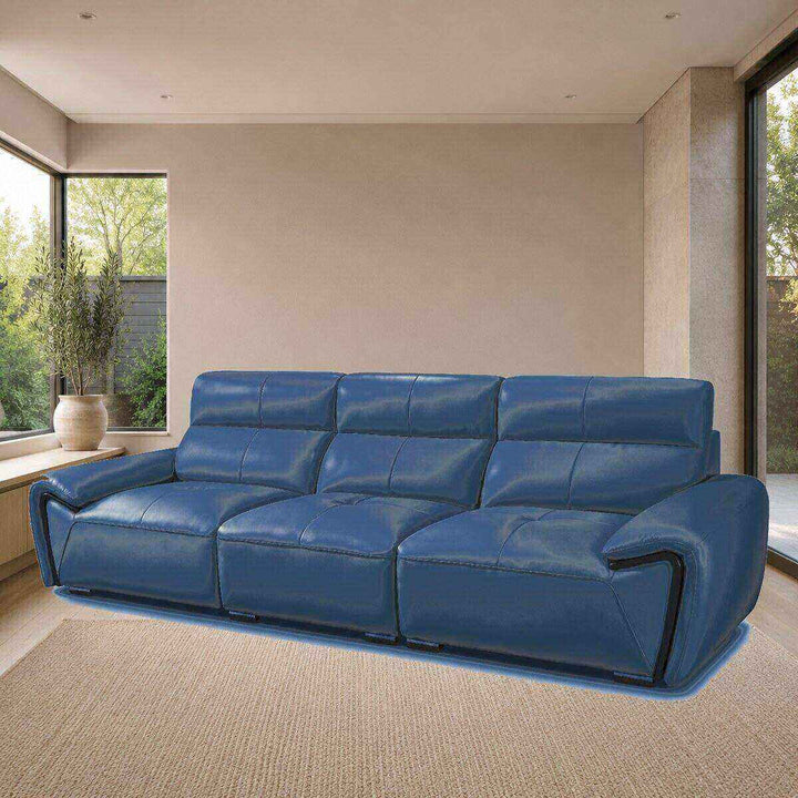 George Sculpted-Arm Sofa