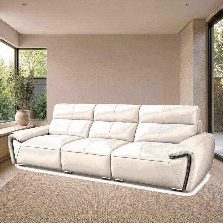 George Sculpted-Arm Sofa