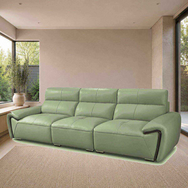 George Sculpted-Arm Sofa