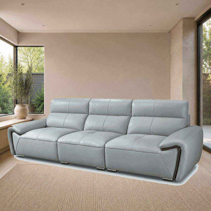George Sculpted-Arm Sofa