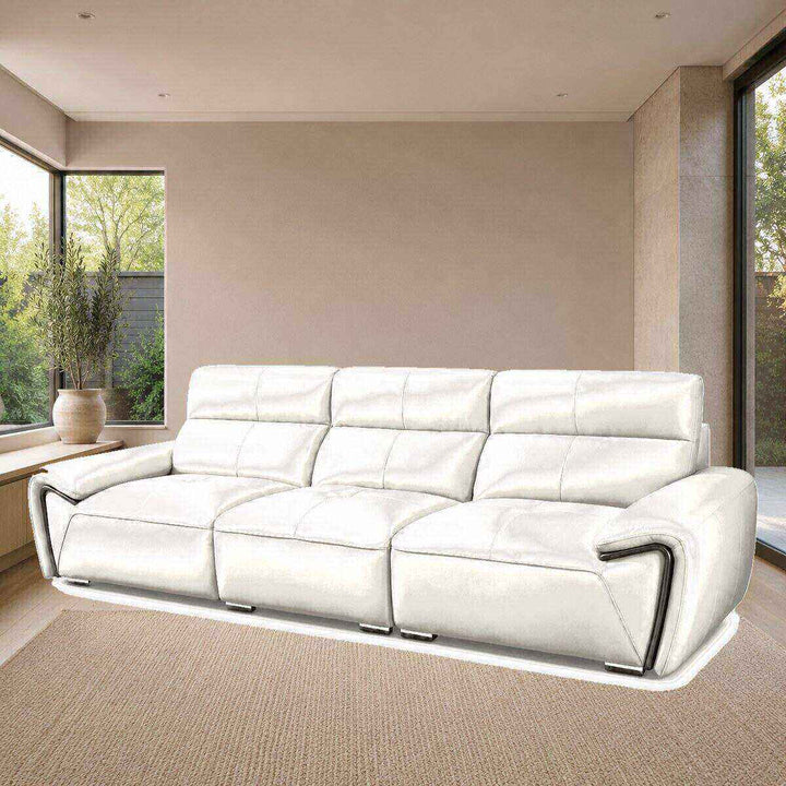 George Sculpted-Arm Sofa