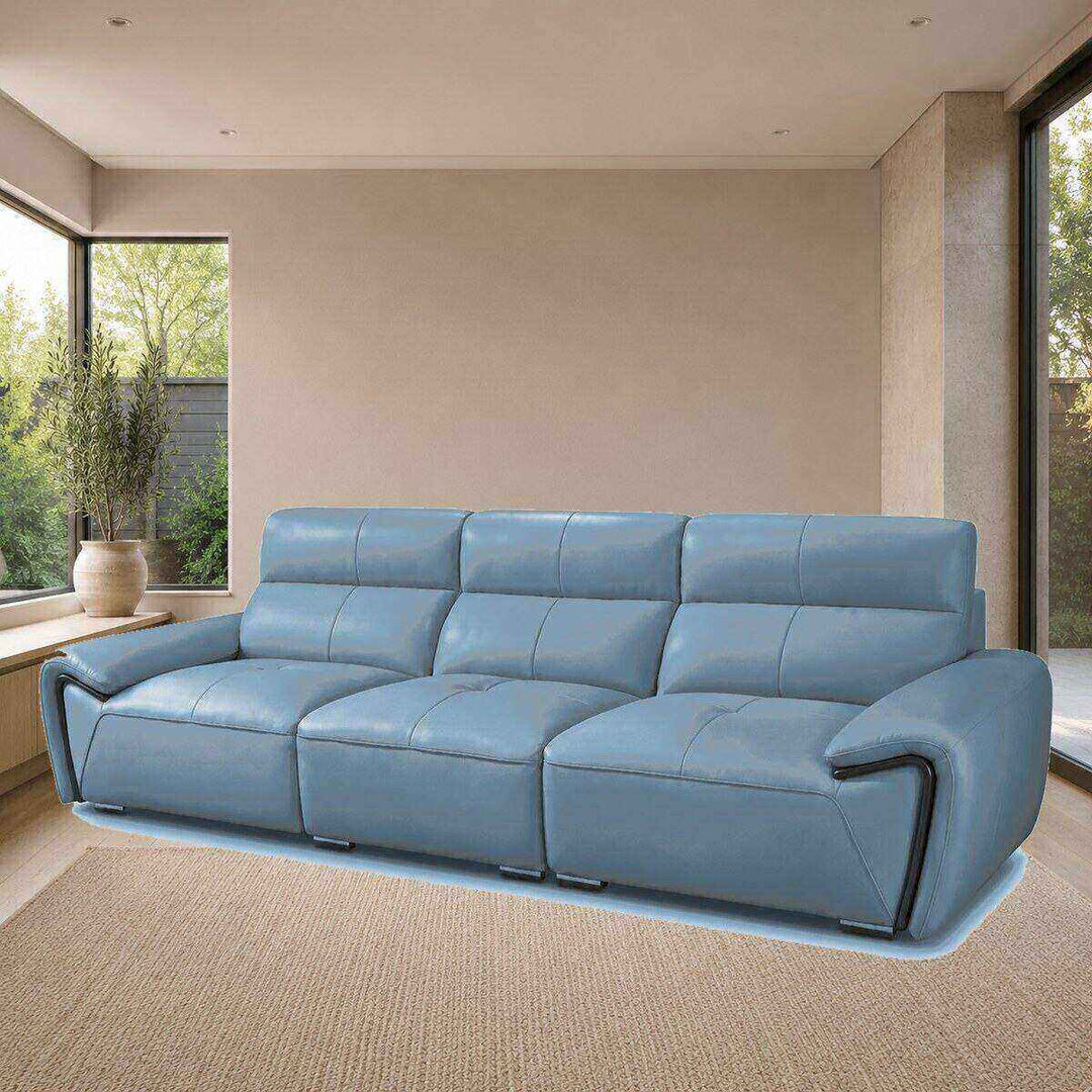 George Sculpted-Arm Sofa