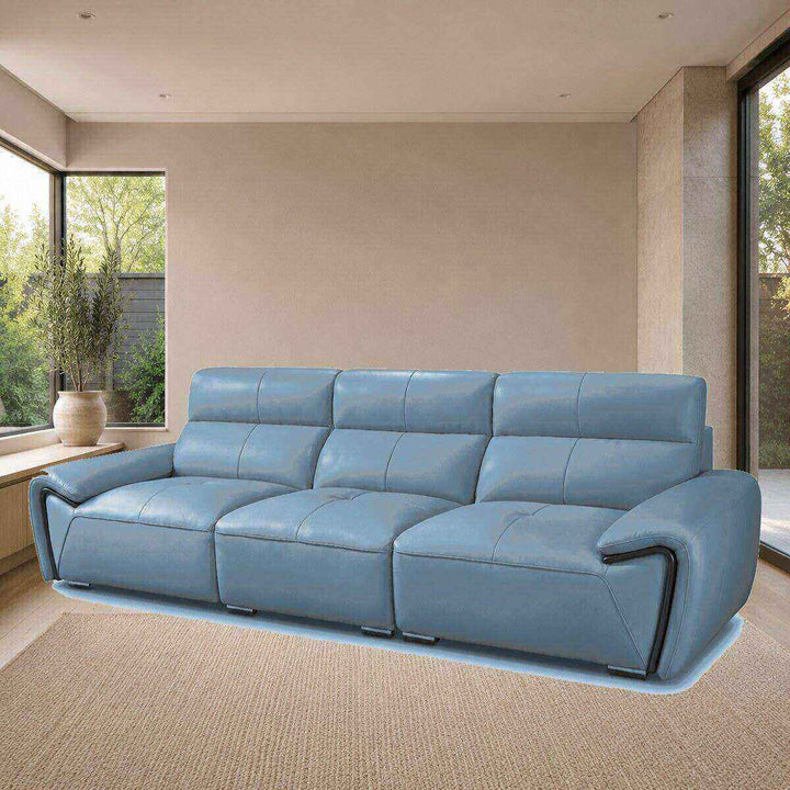 George Sculpted-Arm Sofa