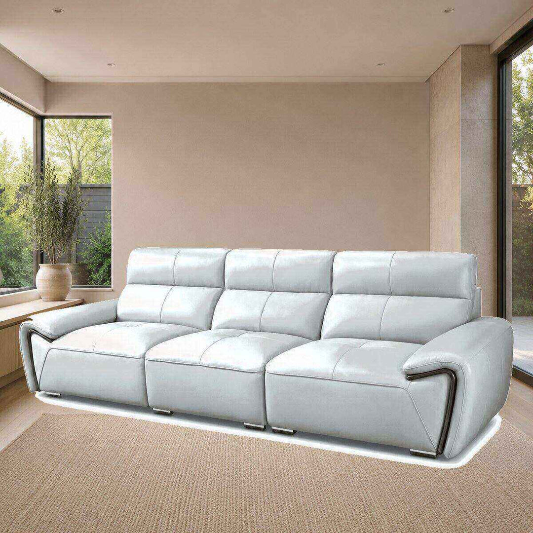George Sculpted-Arm Sofa