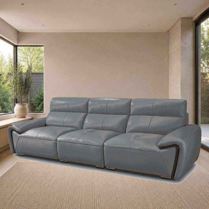 George Sculpted-Arm Sofa