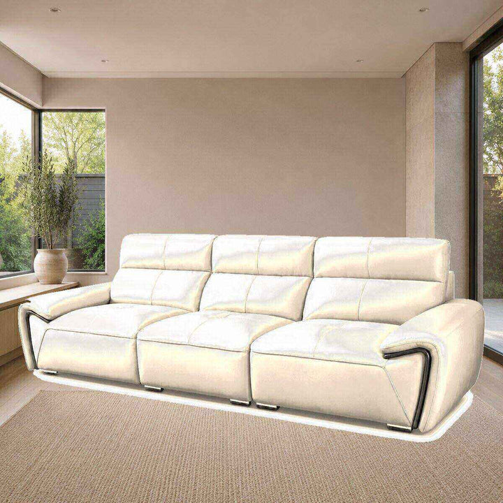 George Sculpted-Arm Sofa