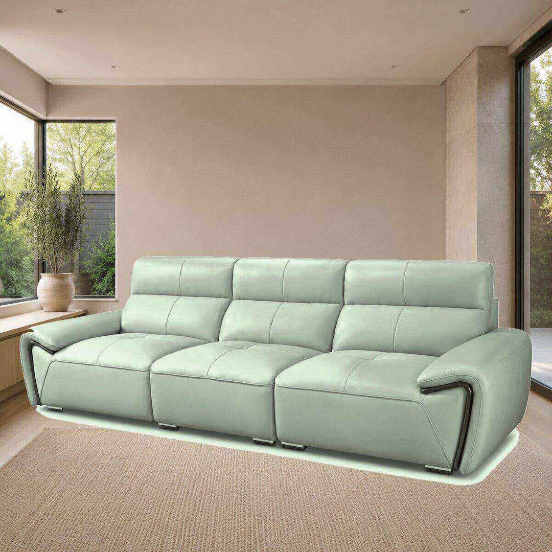 George Sculpted-Arm Sofa
