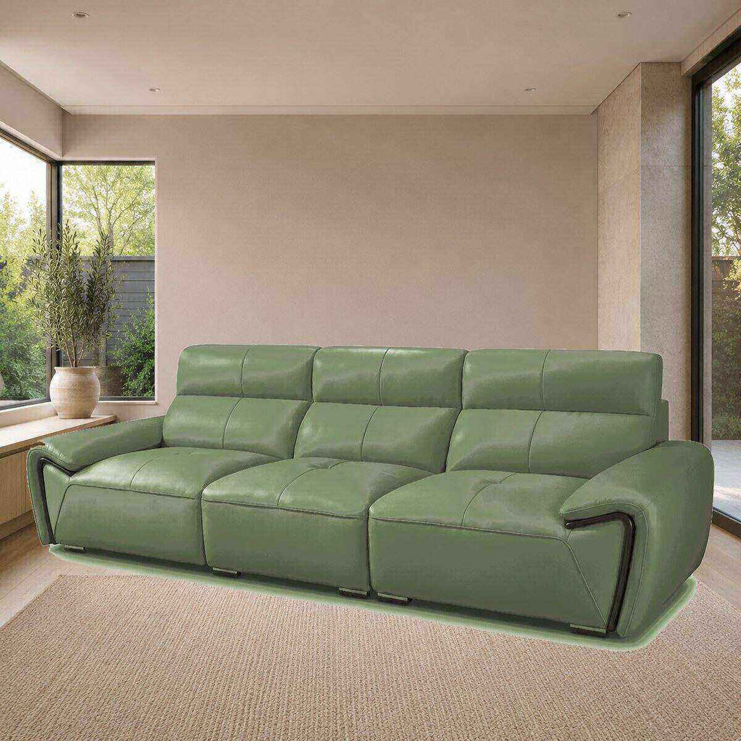 George Sculpted-Arm Sofa