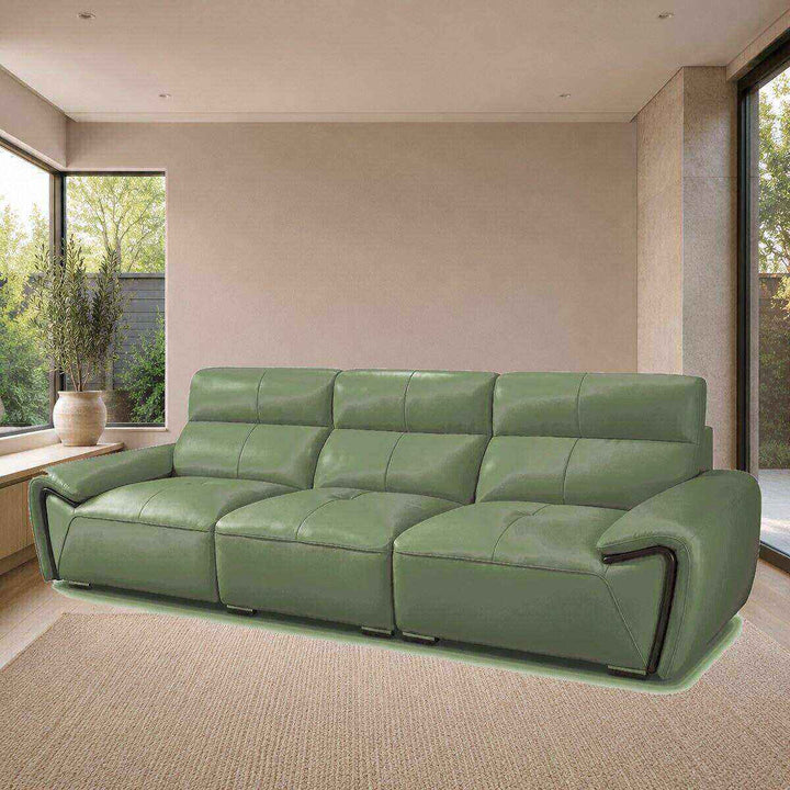 George Sculpted-Arm Sofa