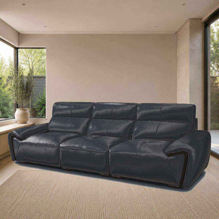 George Sculpted-Arm Sofa