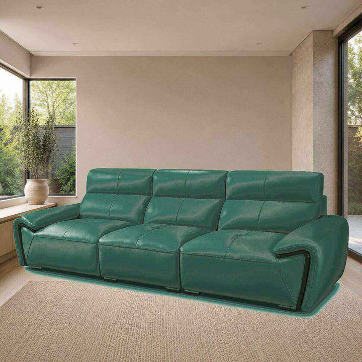 George Sculpted-Arm Sofa