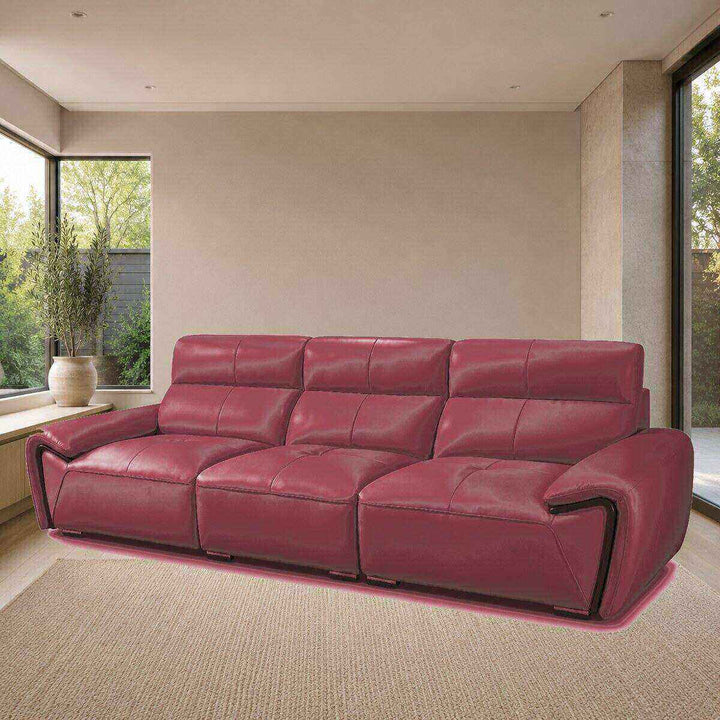 George Sculpted-Arm Sofa