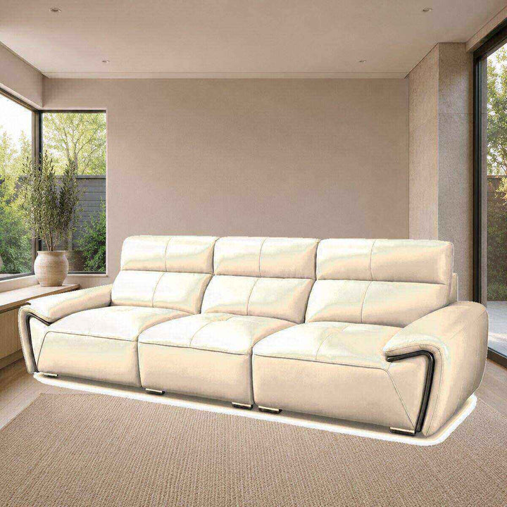 George Sculpted-Arm Sofa