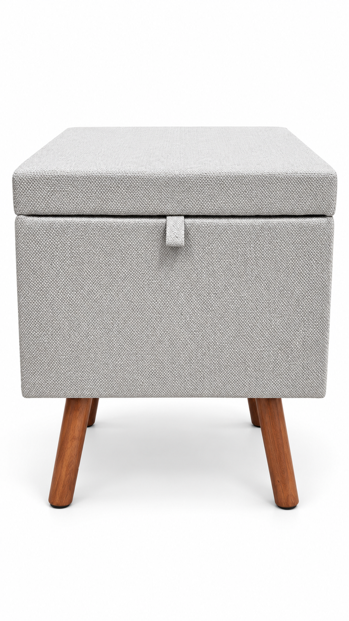 Large pet steps folded into a footstool