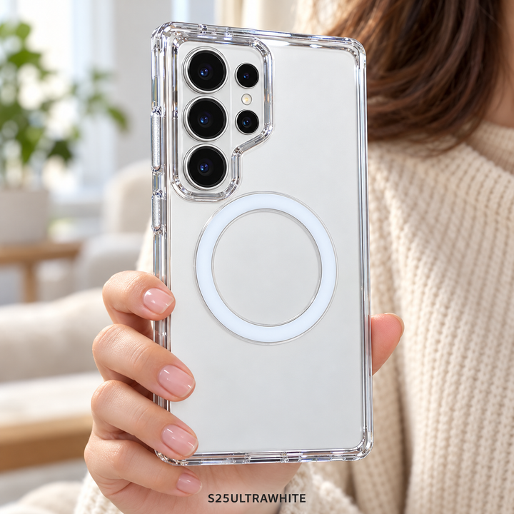AI illustrated phone in case; phone not included