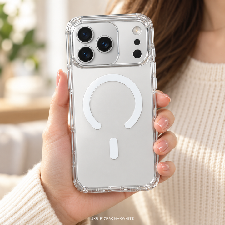 AI illustrated hand holding phone fitted with case; phone not included