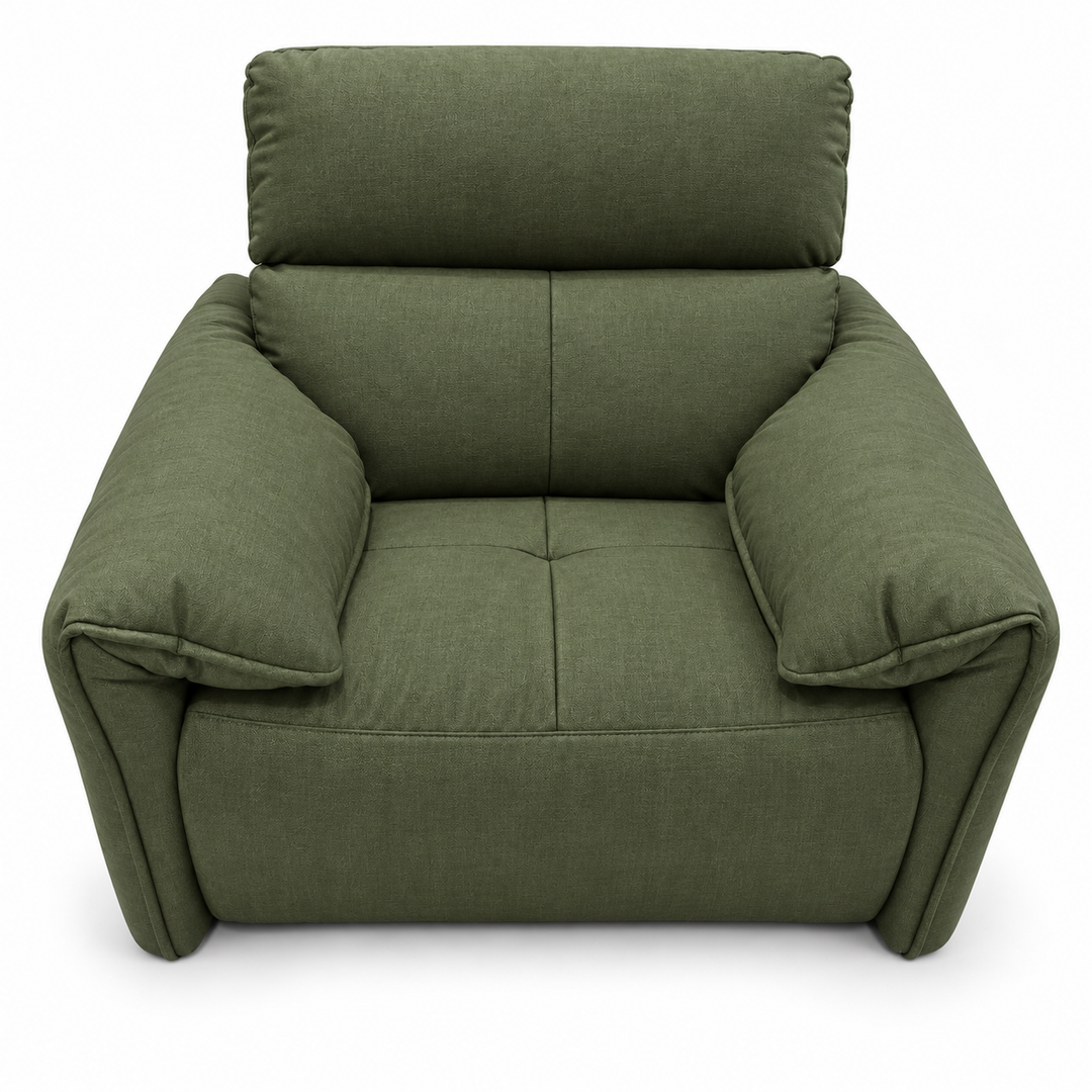 Benjamin Electric Recliner - Heroy 77 - Olive Green