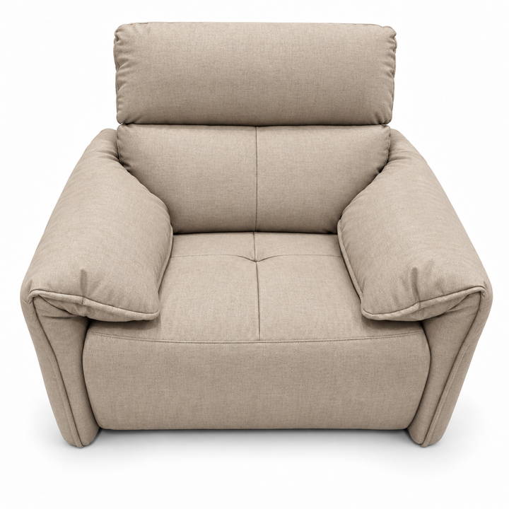 Benjamin Electric Recliner - Lins 25 - Natural Beige