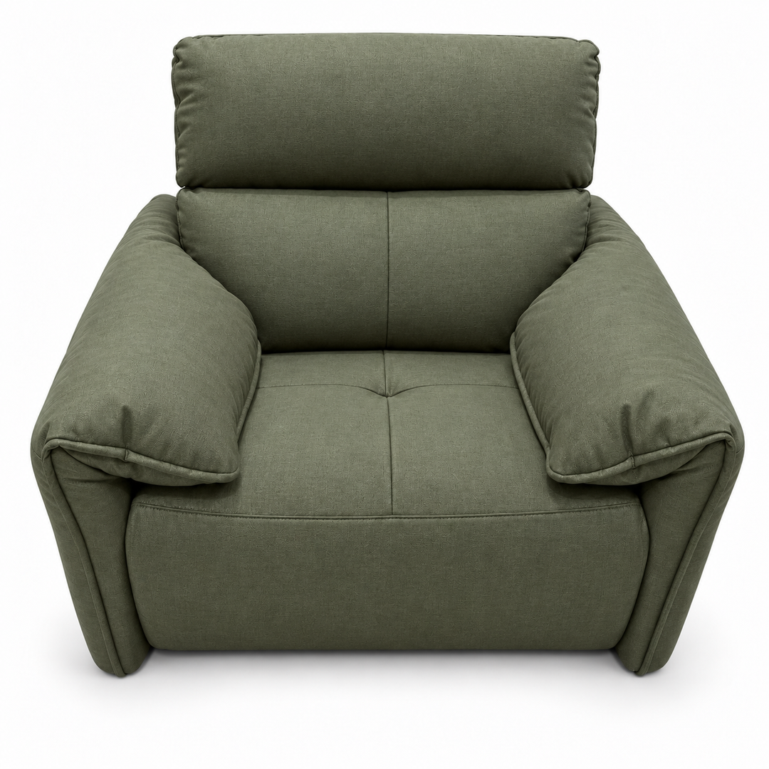 Benjamin Electric Recliner - Lins 74 - Olive
