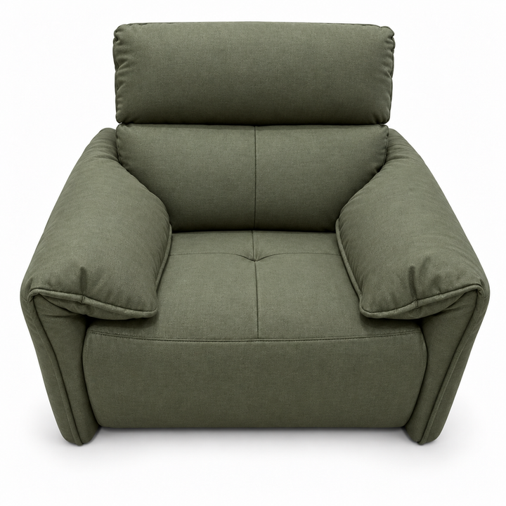 Benjamin Electric Recliner - Lins 74 - Olive