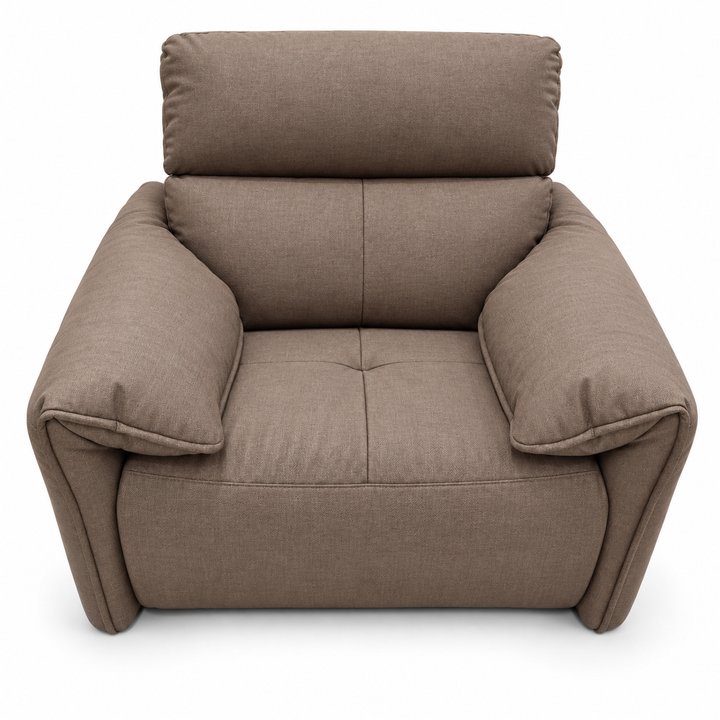 Benjamin Electric Recliner - Mello 34 - Taupe Brown