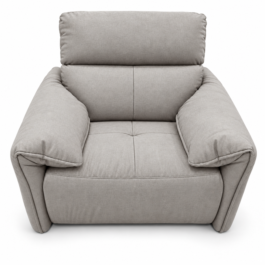Benjamin Electric Recliner - Monelli 06 — Light Grey