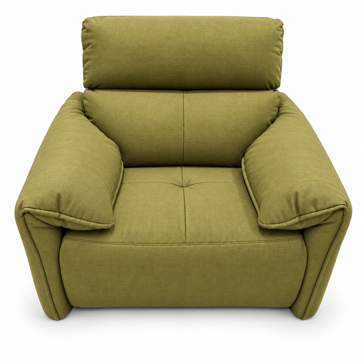 Benjamin Electric Recliner - Monelli 65 - Mustard Olive