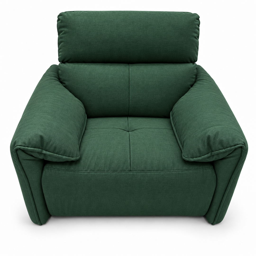 Benjamin Electric Recliner - Monelli - 79 Forest  Green