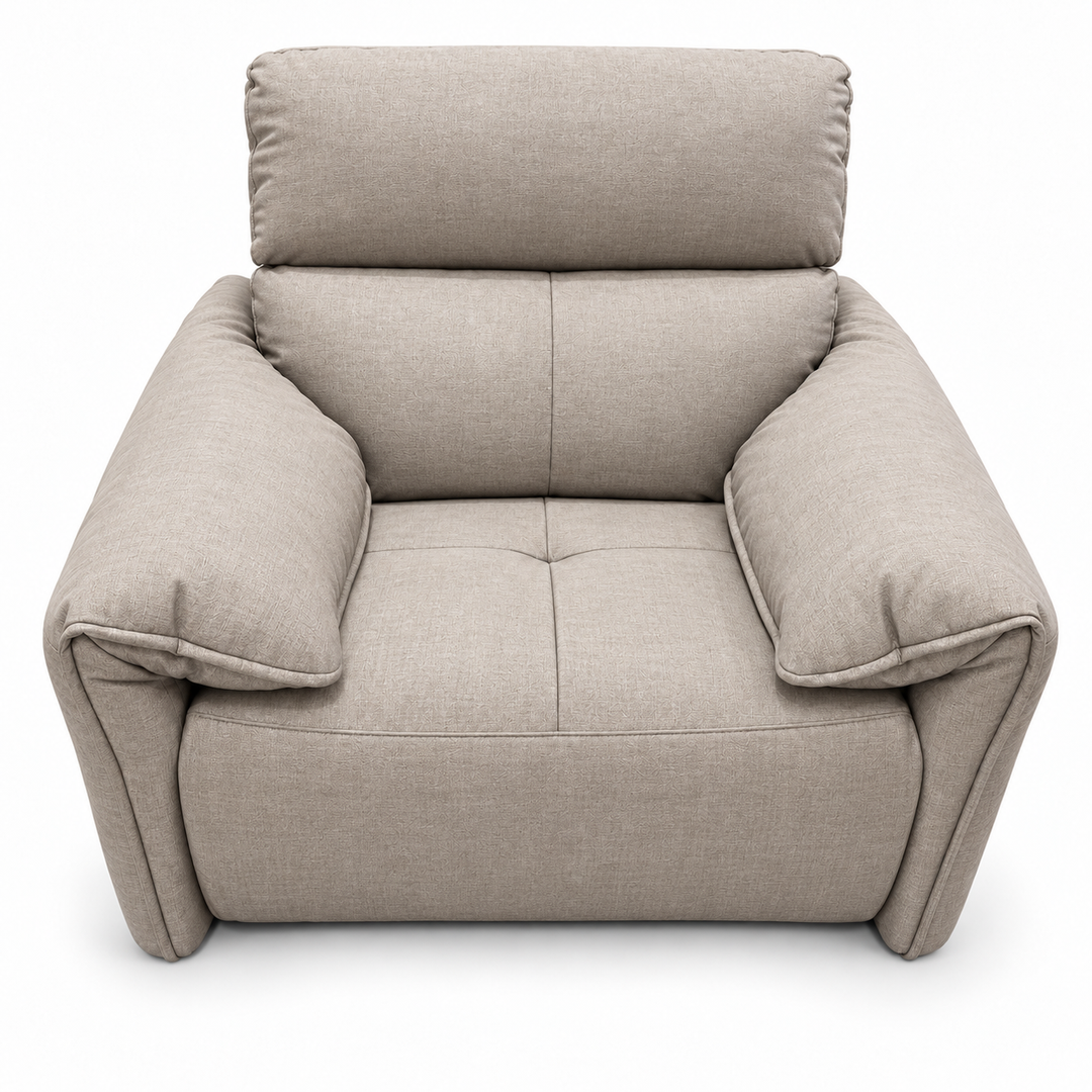 Benjamin Electric Recliner - Mora 24 - Light Greige