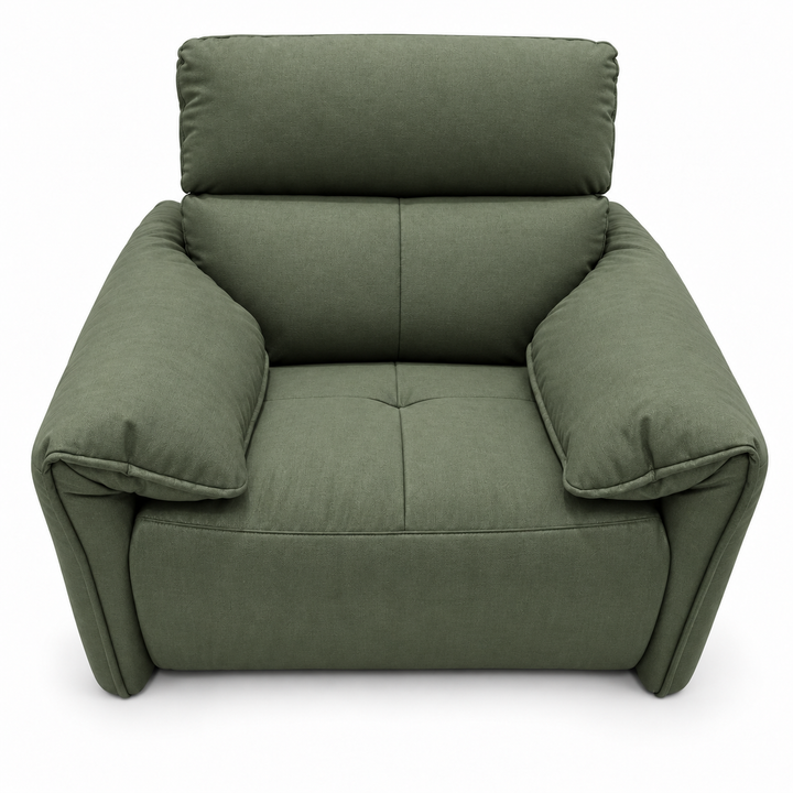 Benjamin Electric Recliner - Mora 77 - Olive Green