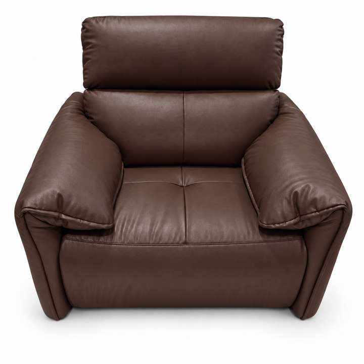 Benjamin Electric Recliner - Vegan Leather 02 - Espresso Brown