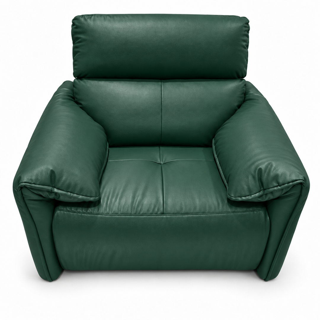 Benjamin Electric Recliner - Vegan Leather 03 - Deep Forest