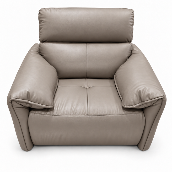 Benjamin Electric Recliner - Vegan Leather 06 - Light Mushroom
