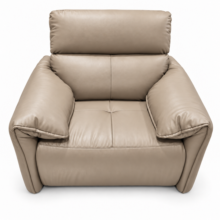 Benjamin Electric Recliner - Vegan Leather 07 - Warm Beige