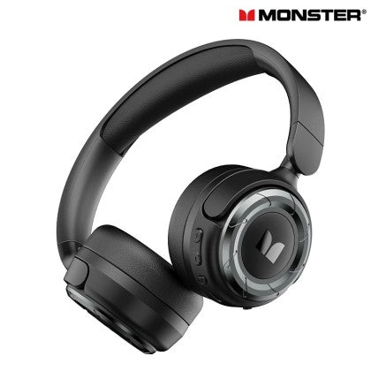 Monster MQH08 Bluetooth Wireless Headset Foldable Handsfree Headphones