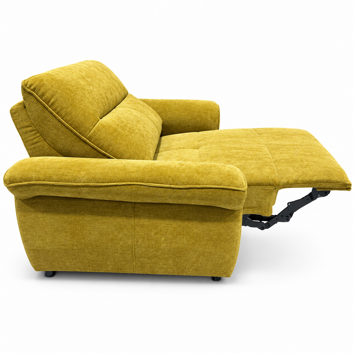 Extended footrest side view