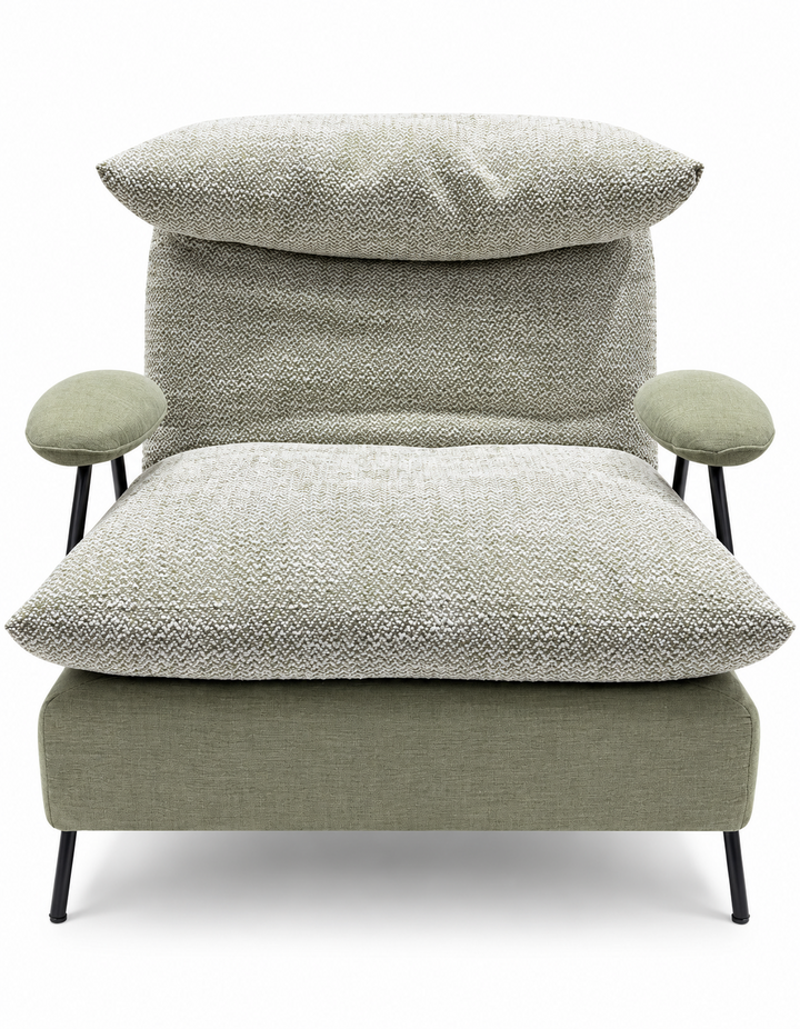 Daniel Botanical Lounge Chair — product photo on white background
