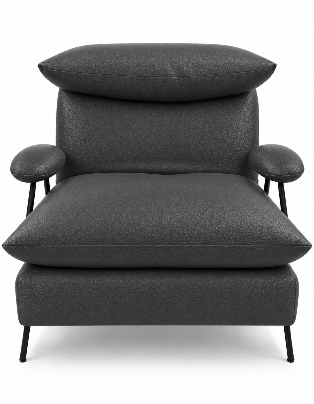 Daniel product — vegan-leather-01-charcoal-black