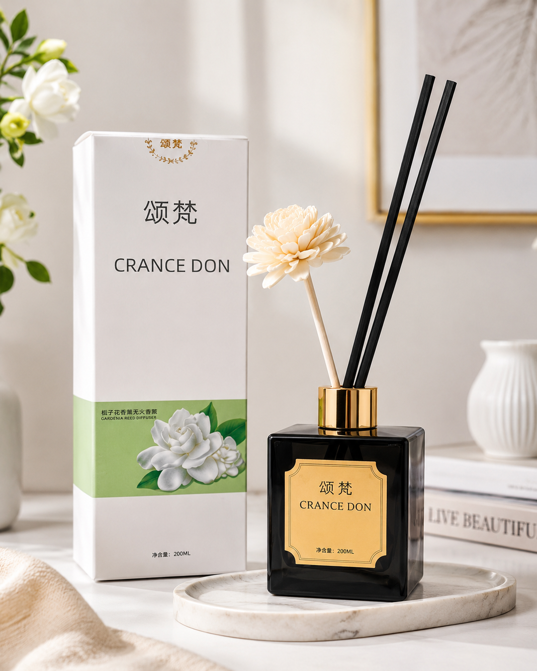 Crance Don Floral Reed Diffuser – Home Fragrance Collection