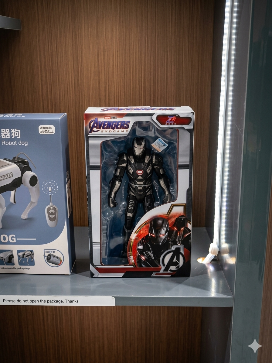 Avengers Endgame War Machine Action Figure Toy
