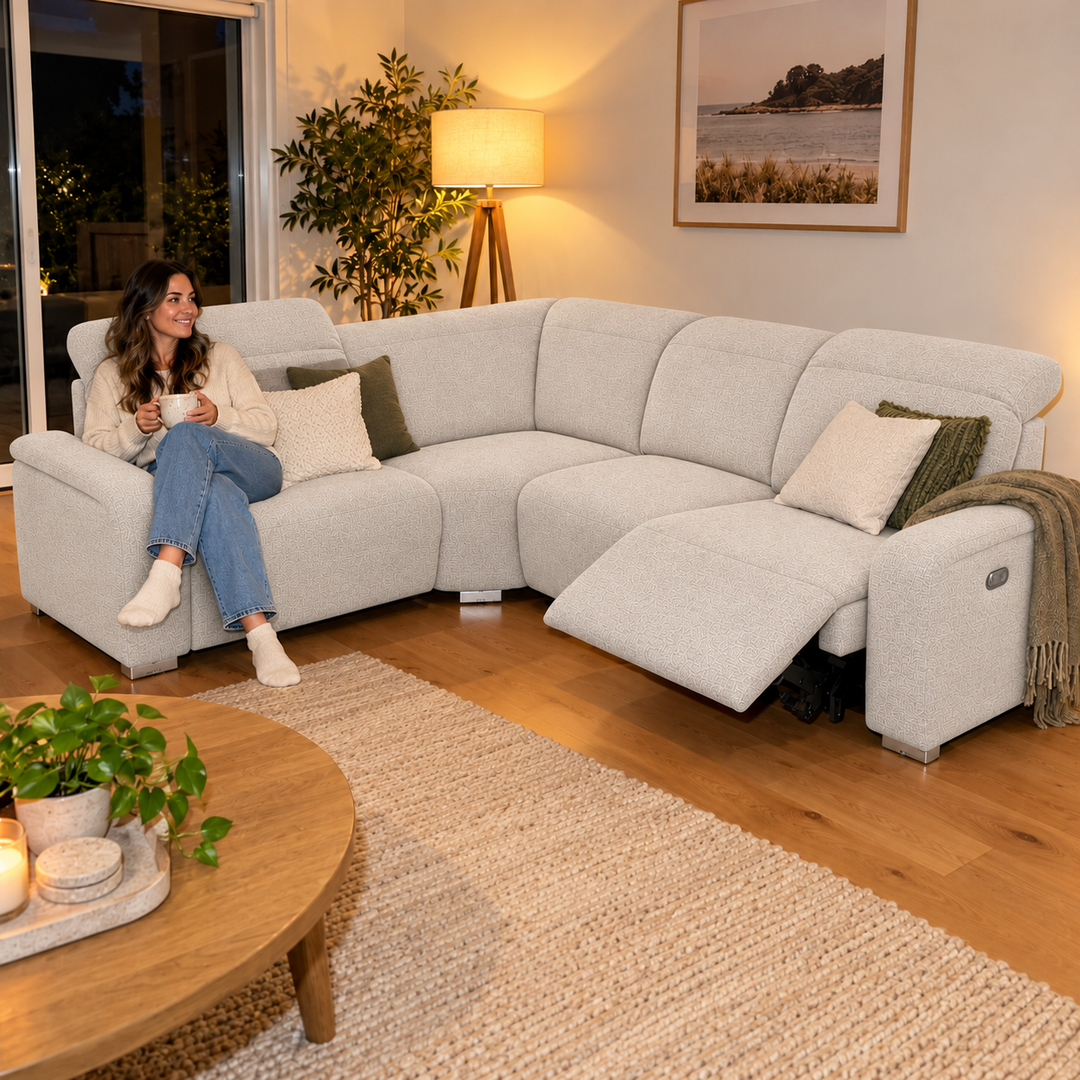 Emma Electric Corner Sofa - Puro 21 Puro 21 — flash lifestyle visualisation
