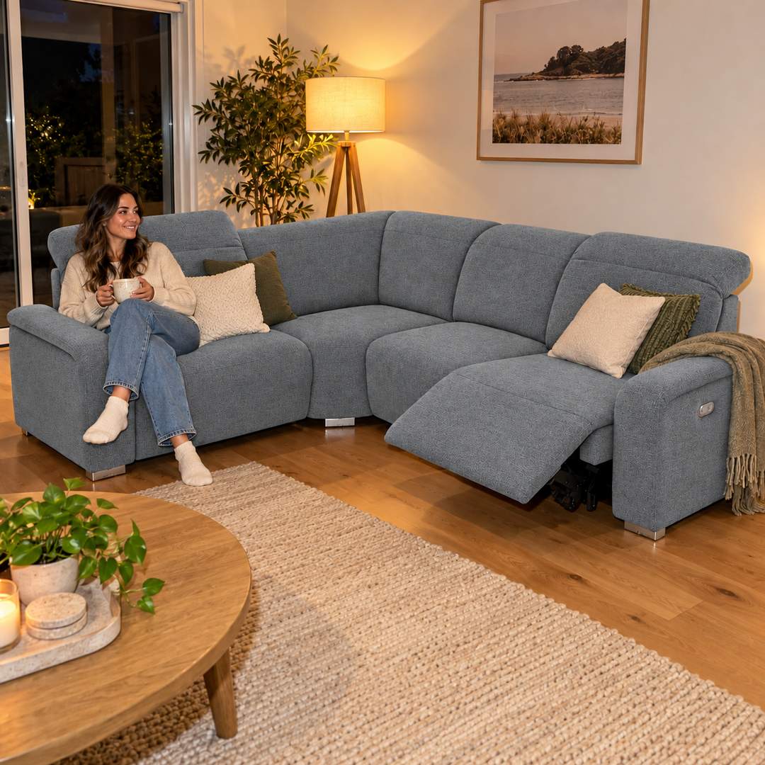 Emma Electric Corner Sofa - Puro 83 Puro 83 — flash lifestyle visualisation