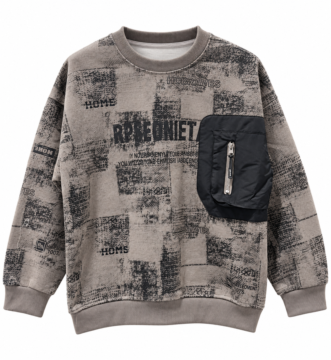 8068 graphic sweatshirt front