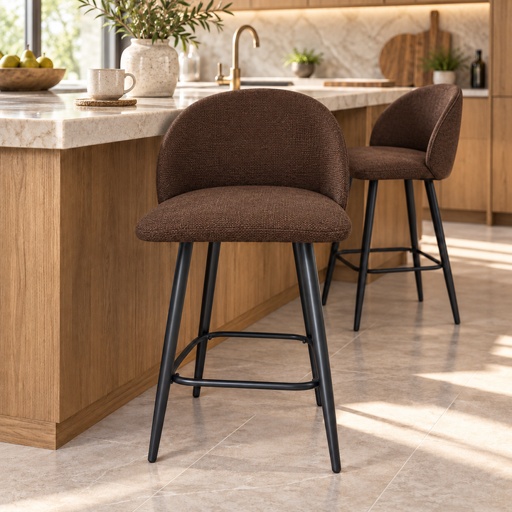 Leo Crescent Bar Stool – Puro 44 Puro 44 – kitchen lifestyle