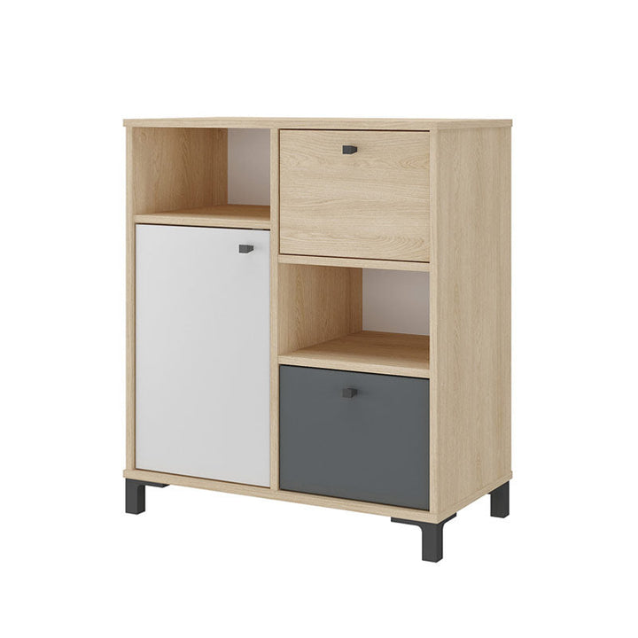 Passo Fundo cabinet angled view – alternate drawer arrangement