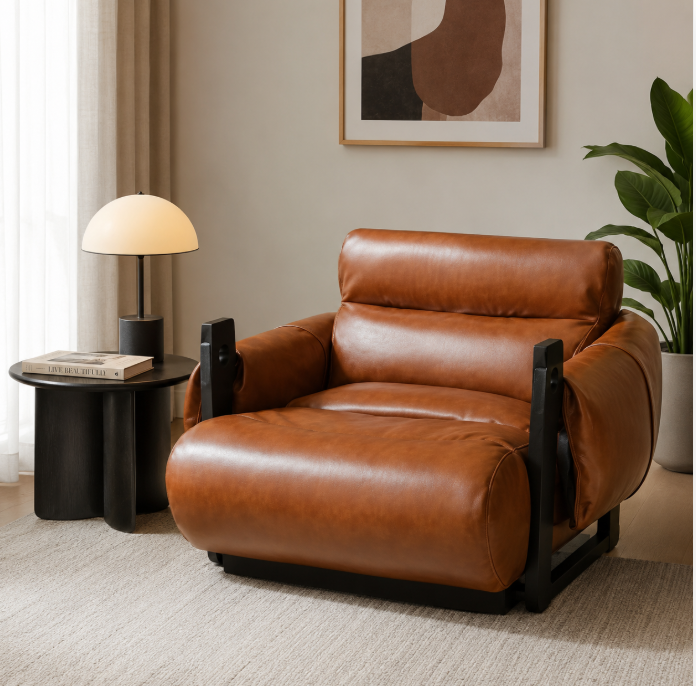 Volgangaze Lounge Chair, Brown